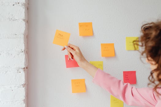 A planner filled with colorful tasks and deadlines